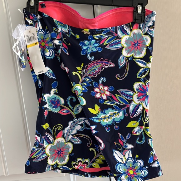 Anne Cole tankini w/straps M - Picture 3 of 4